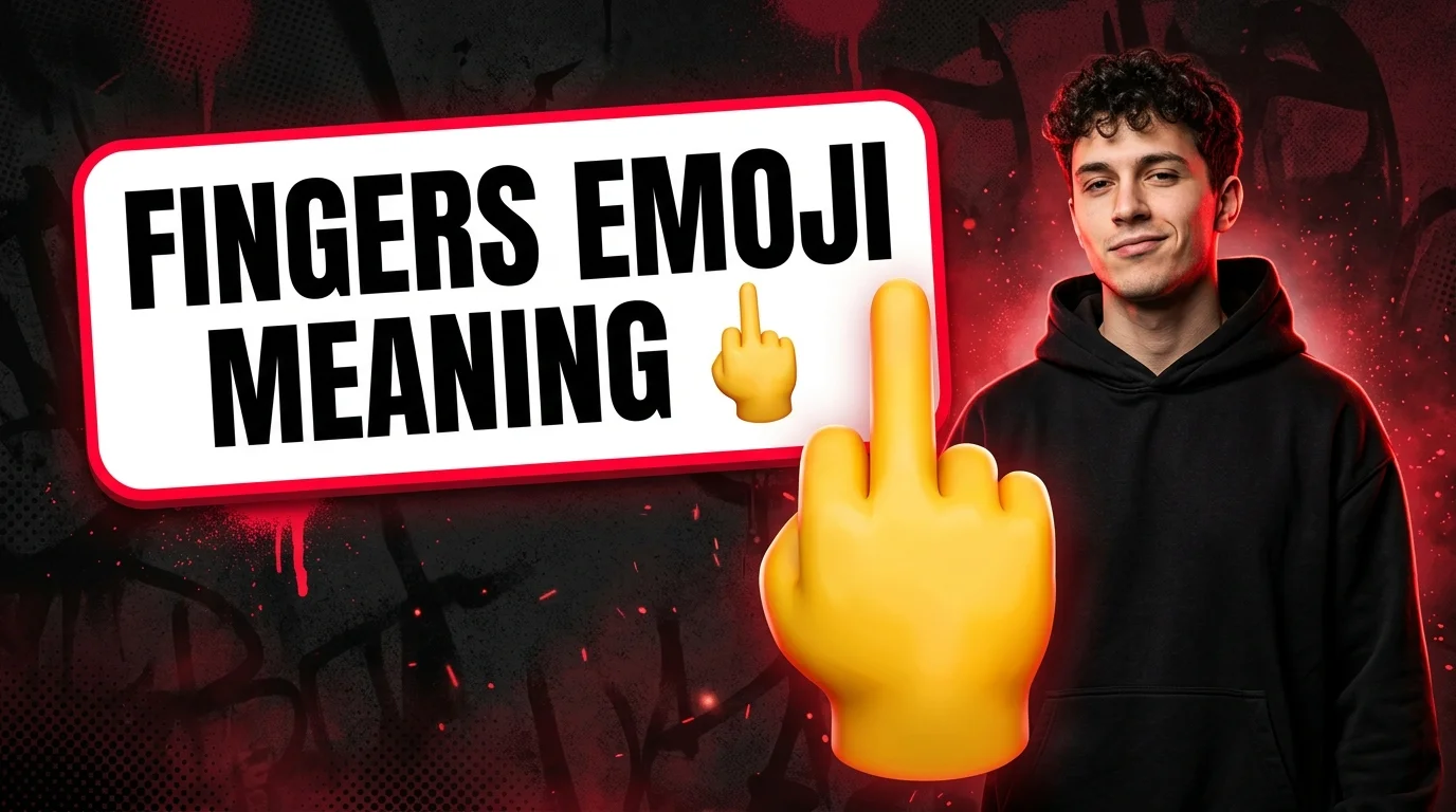 Fingers Emoji Meaning 🖕