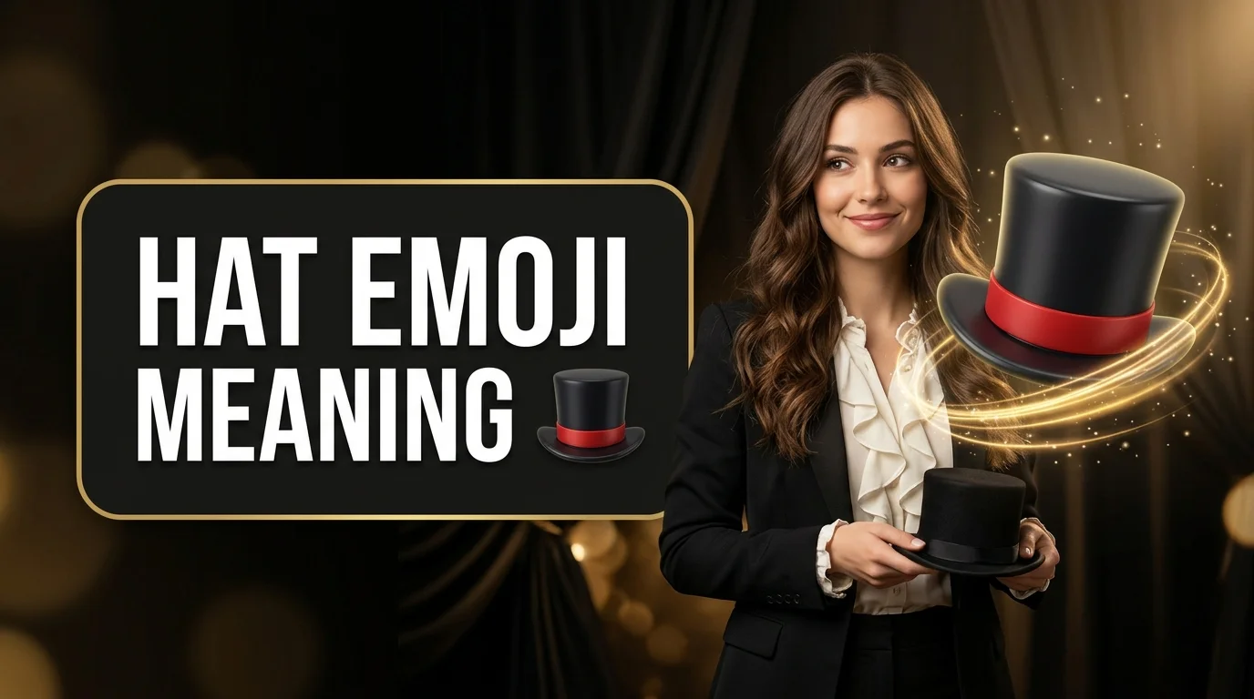 Hat Emoji Meaning 🎩